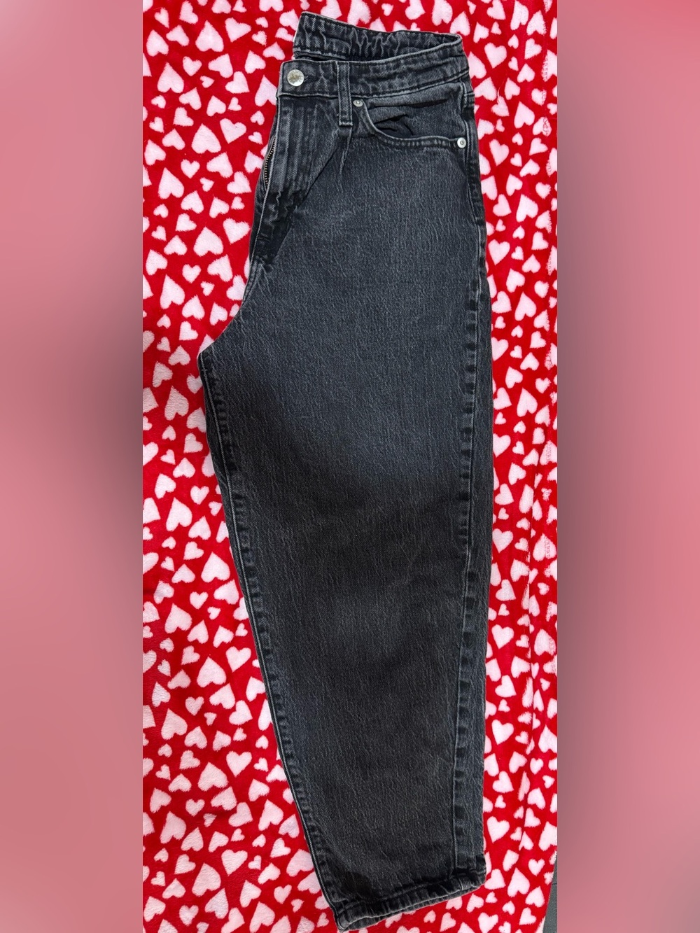 a new day Black Boyfriend Jeans